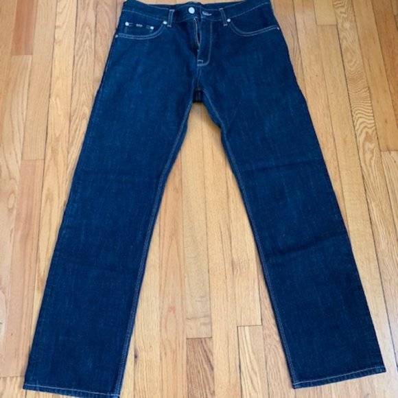 NWOT HUGO BOSS MAINE REGULAR FIT JEANS 34/32 - Picture 1 of 8
